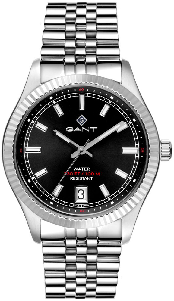 Gant Herreklokke G166001 Sussex Sort/Stål Ø44 mm
