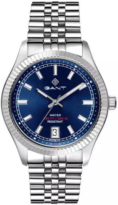 Gant Herreklokke G166003 Sussex Blå/Stål Ø44 mm