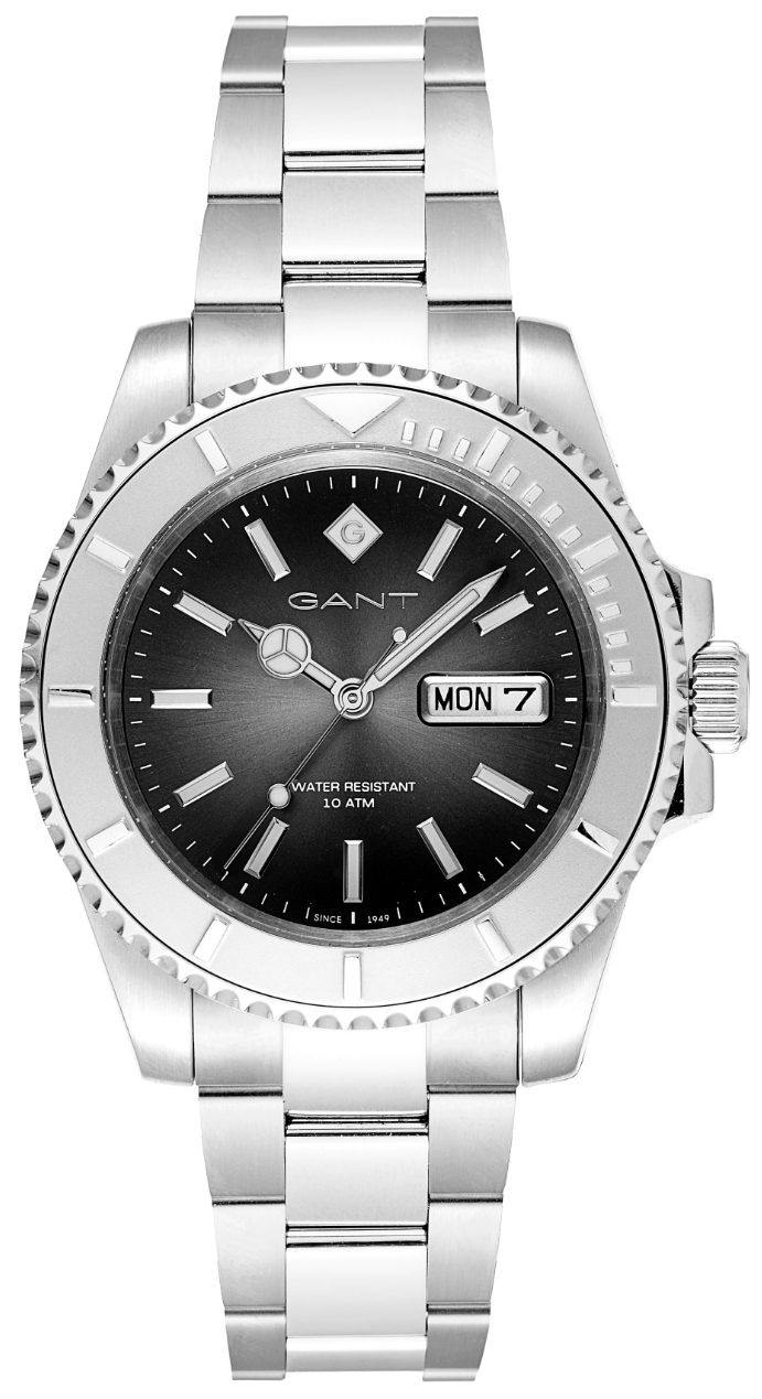 Gant Herreklokke G204001 Watertown Sort/Stål Ø41 mm
