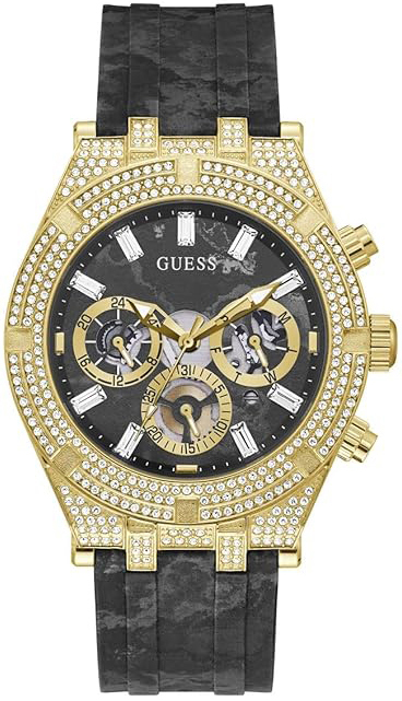Guess Herreklokke GW0418G2 Grå/Gummi Ø44 mm