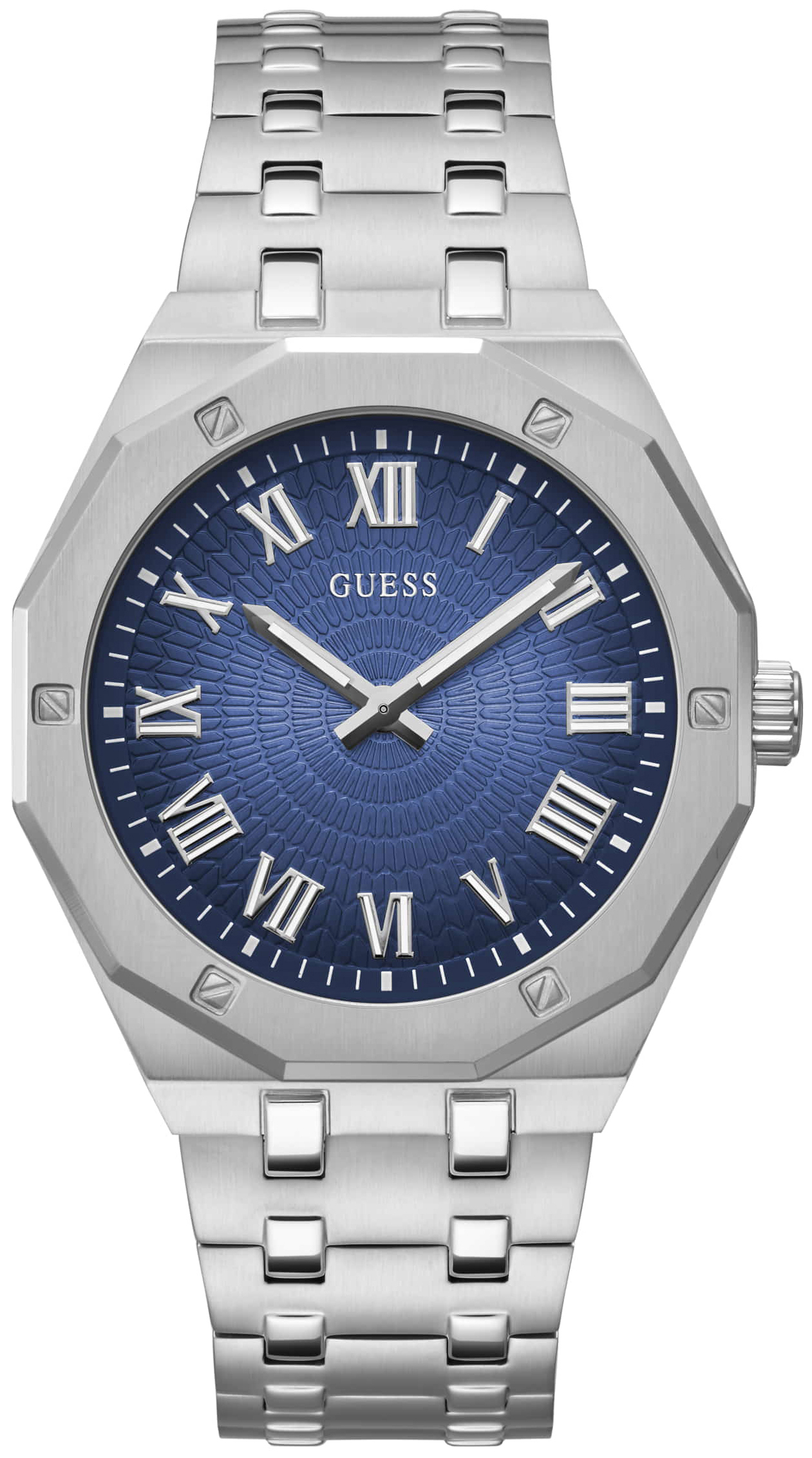 Guess Herreklokke GW0575G4 Dress Blå/Stål Ø42 mm