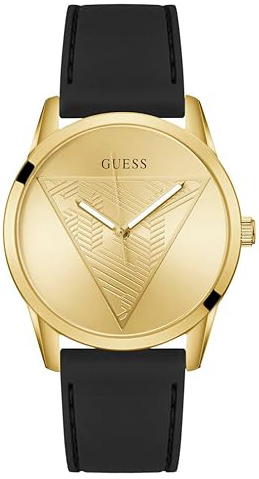 Guess Herreklokke GW0957G2 Clark Gull/Gummi Ø42 mm