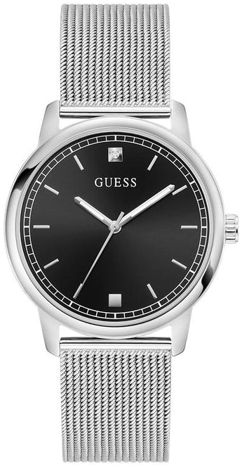 Guess Herreklokke GW0974G1 Chandler Sort/Stål Ø40 mm