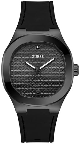 Guess Herreklokke GW1005G3 Headline Grå/Gummi Ø42 mm