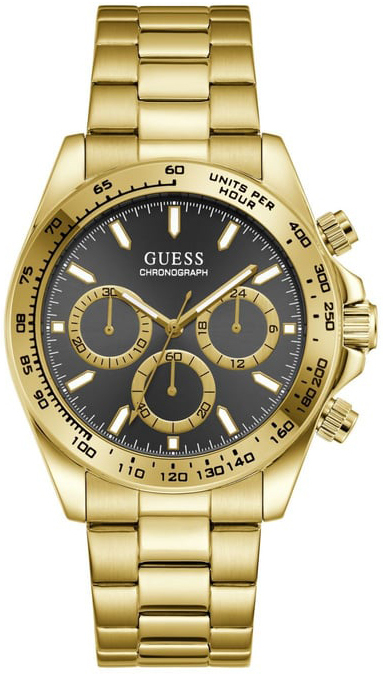 Guess Herreklokke GW1058G2 Arthur Grå/Gulltonet stål Ø42 mm