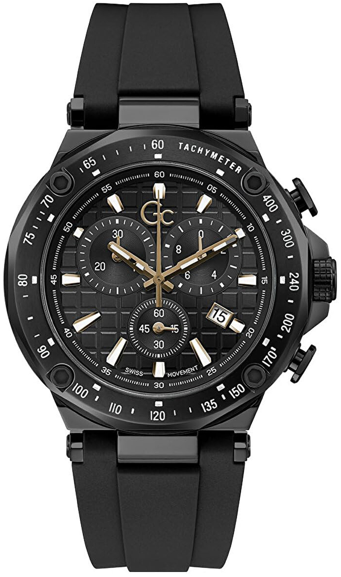 Guess Herreklokke Y81008G2MF Spirit Sport Grå/Gummi Ø45 mm