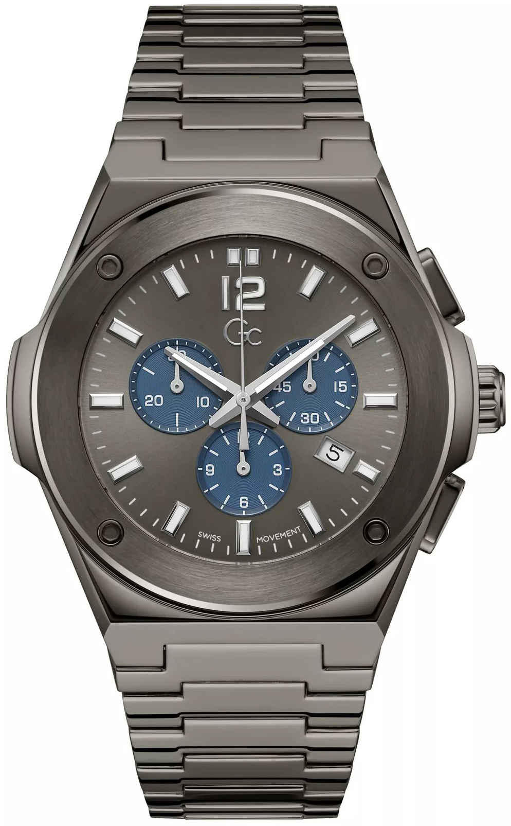 Guess Herreklokke Z33003G5MF Idol Grå/Stål Ø44 mm