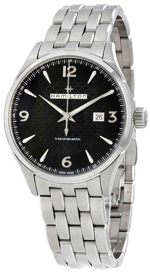 Hamilton Herreklokke H32755131 Jazzmaster Sort/Stål Ø44 mm