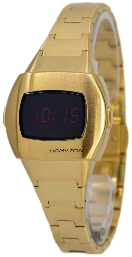 Hamilton H52314130 American Classic PSR 74 Gulltonet stål 26x31 mm