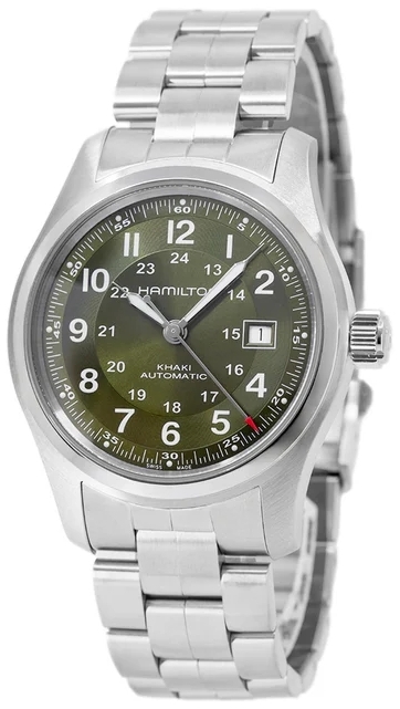Hamilton Herreklokke H70605160 Khaki Field Grønn/Stål Ø42 mm