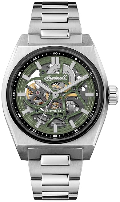 Ingersoll Herreklokke I14304 The Vert Grønn/Stål Ø43 mm