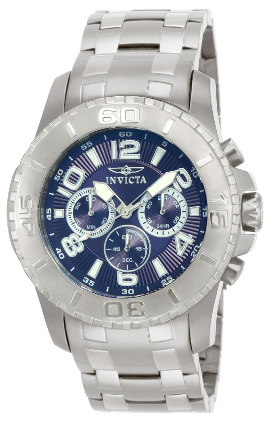 Invicta Pro Diver Herreklokke 15020 Blå/Stål Ø48 mm - Invicta