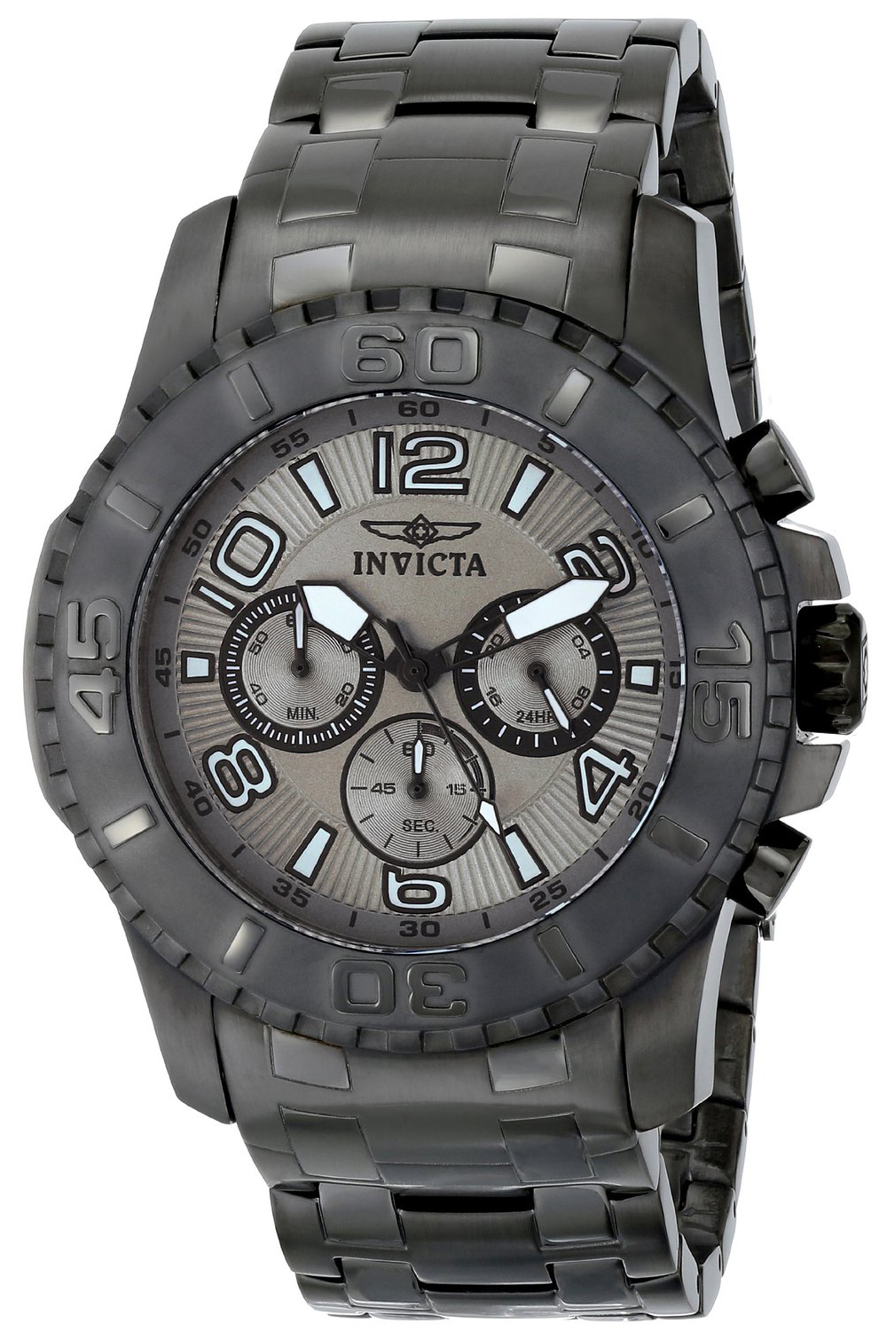 Invicta Pro Diver Herreklokke 15024 Grå/Stål Ø48 mm - Invicta