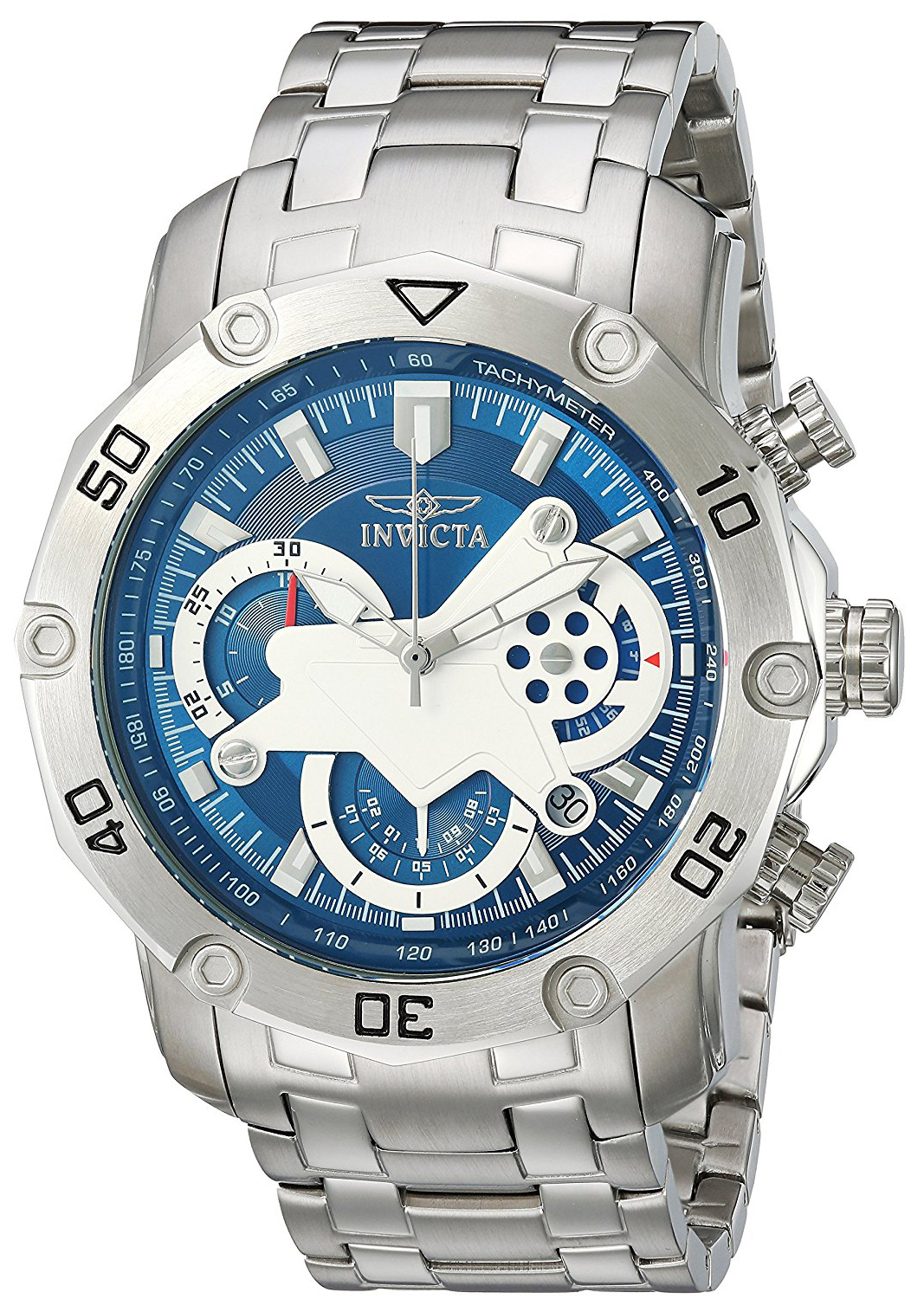 Invicta Herreklokke 22764 Pro Diver Blå/Stål Ø49 mm