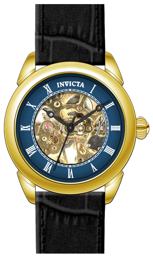 Invicta Specialty Herreklokke 23536 Blå/Lær Ø42 mm - Invicta