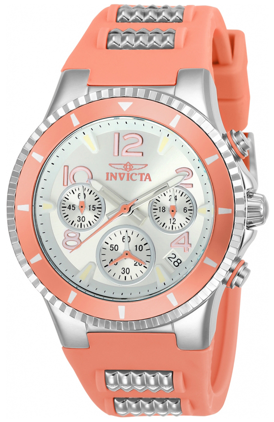 Invicta 99999 Dameklokke 24190 Sølvfarget/Stål Ø39 mm - Invicta