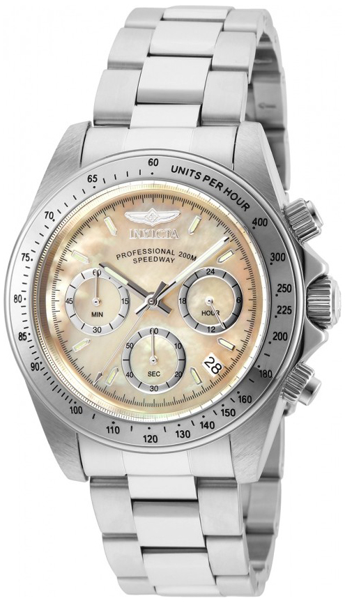 Invicta Herreklokke 28666 Speedway Beige/Stål Ø39.5 mm