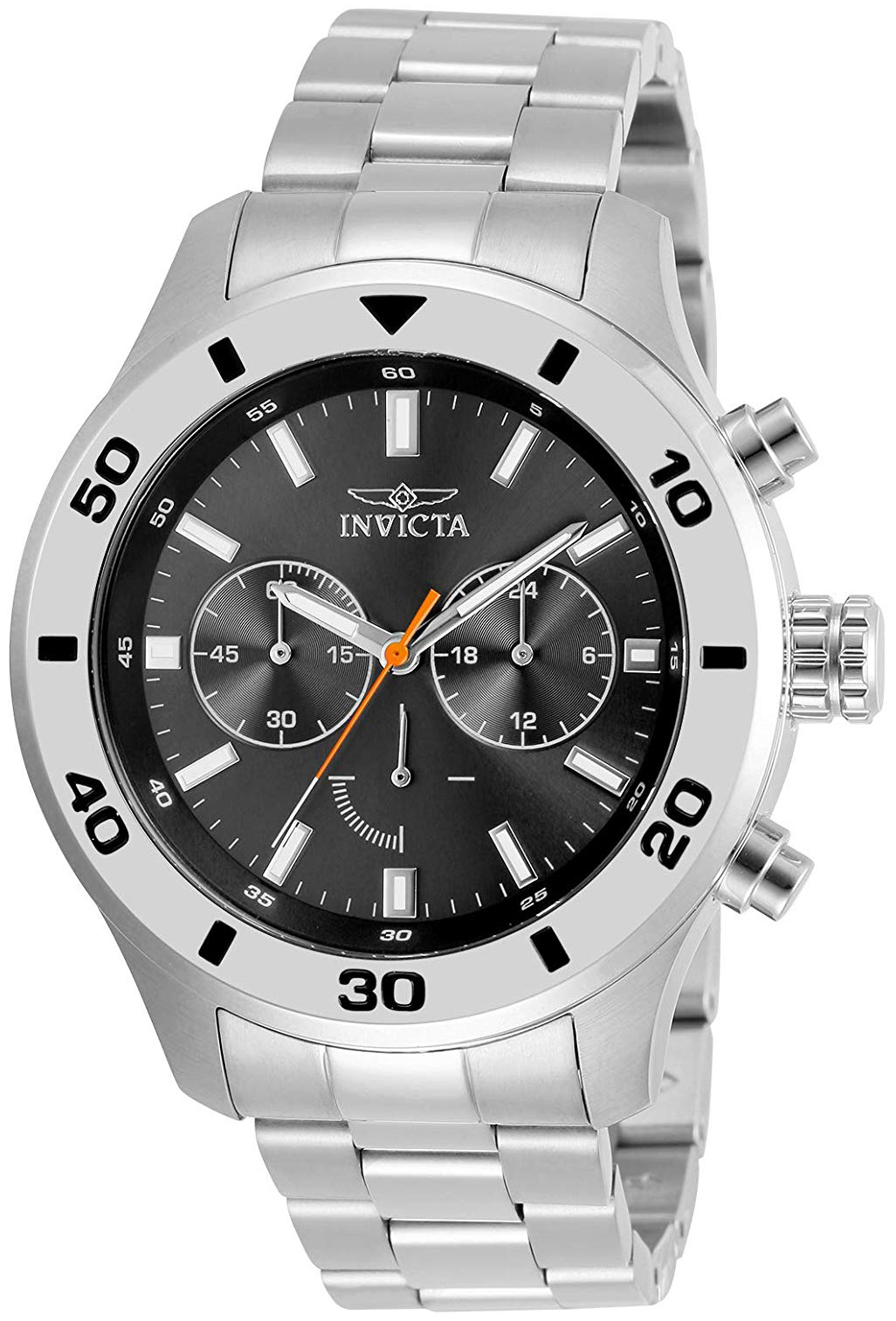 Invicta Specialty Herreklokke 28877 Sort/Stål Ø48 mm - Invicta