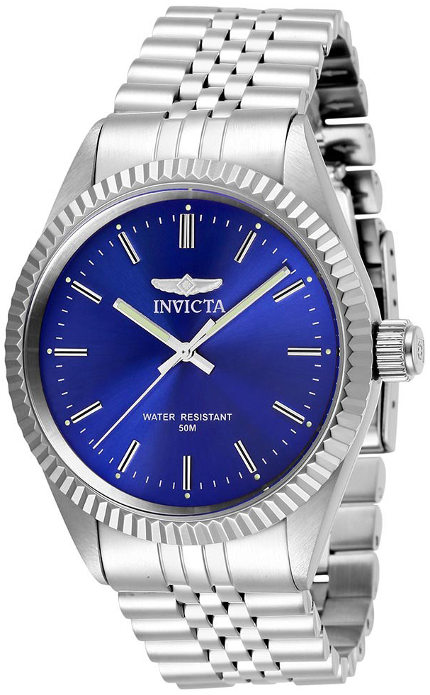 Invicta Specialty Herreklokke 29375 Blå/Stål Ø43 mm - Invicta