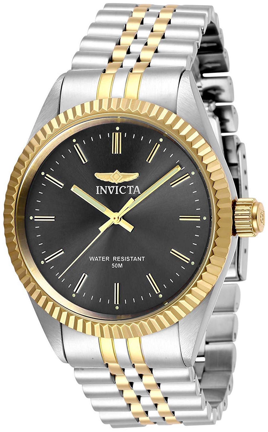 Invicta Herreklokke 29377 Specialty Grå/Gulltonet stål Ø43 mm