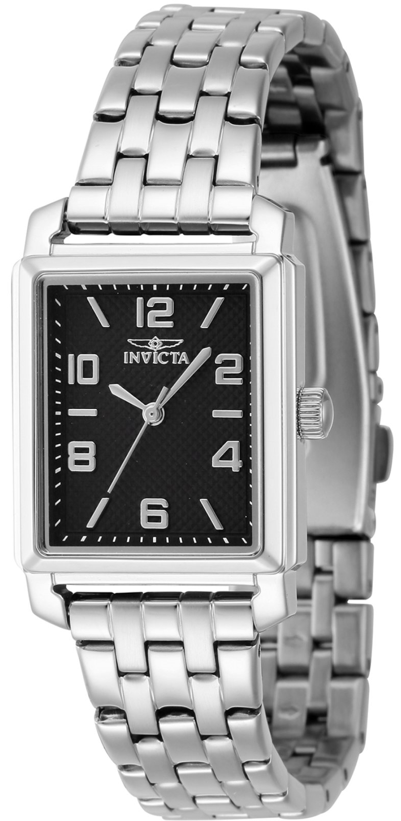 Invicta Herreklokke 46663 Vintage Sort/Stål Ø24 mm