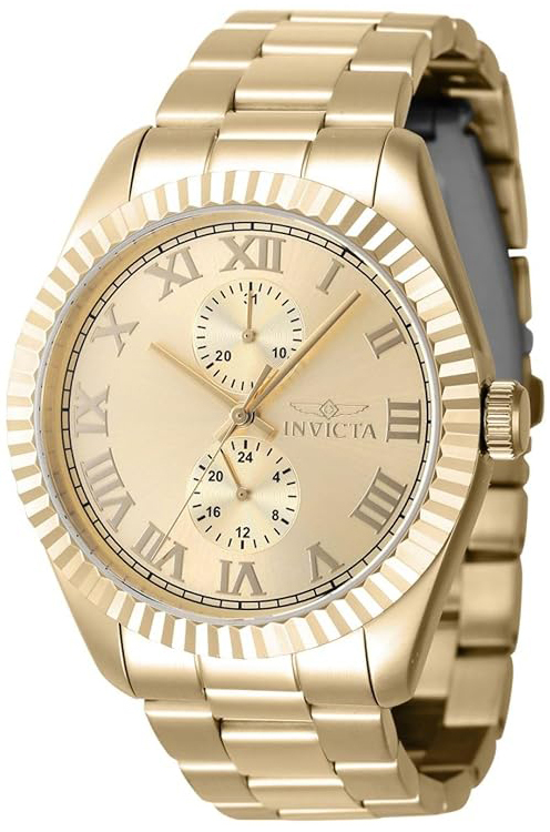 Invicta Herreklokke 47431 Specialty Gull/Gulltonet stål Ø43 mm