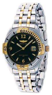 Invicta 99999 Dameklokke 9962 Sort/Gulltonet stål - Invicta