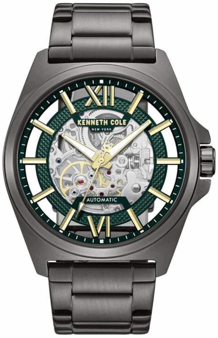 Kenneth Cole Herreklokke KCWGY0065103 Pelham Bay Grønn/Stål Ø44 mm