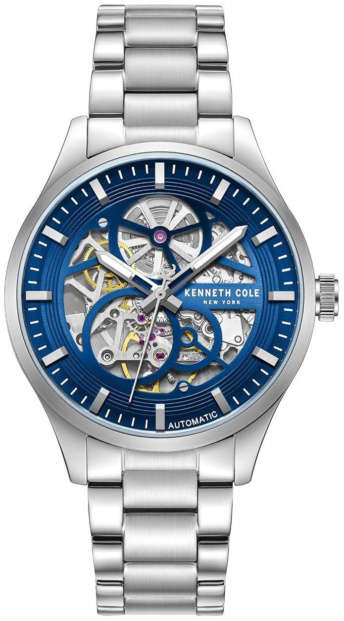 Kenneth Cole Herreklokke KCWGY0080701 Brooklyn Blå/Stål Ø42 mm