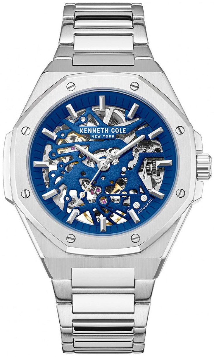Kenneth Cole Herreklokke KCWGY0082401 Harlem Blå/Stål Ø42 mm