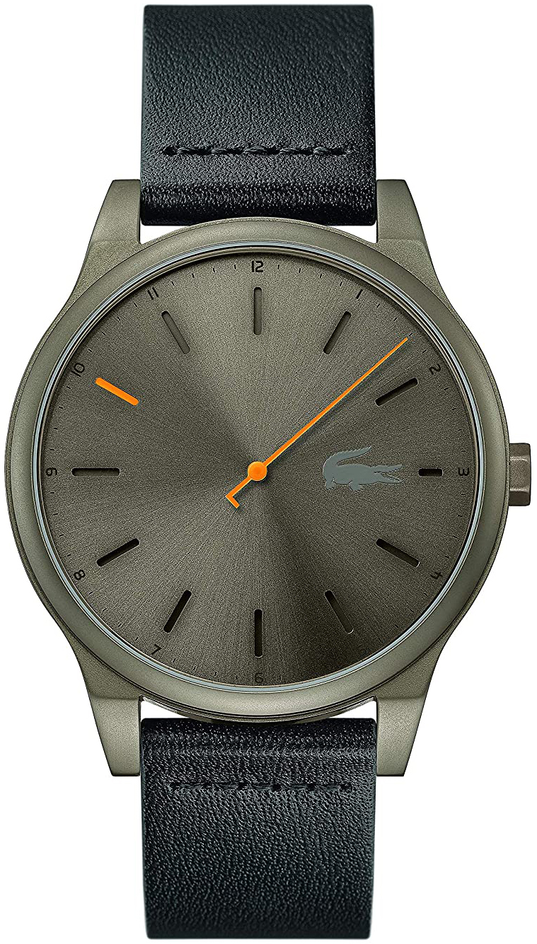 Lacoste Herreklokke 2011001 Grønn/Lær Ø43 mm