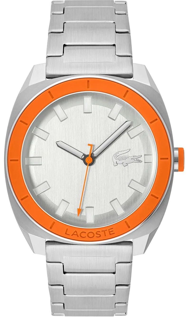 Lacoste Herreklokke 2011260 Sprint Sølvfarget/Stål Ø43 mm