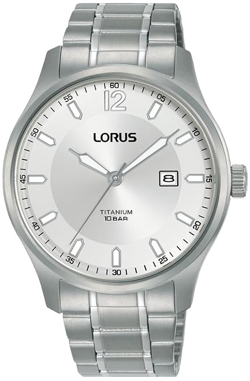 Lorus Herreklokke RH901RX9 Titanium Sølvfarget/Titan Ø40 mm