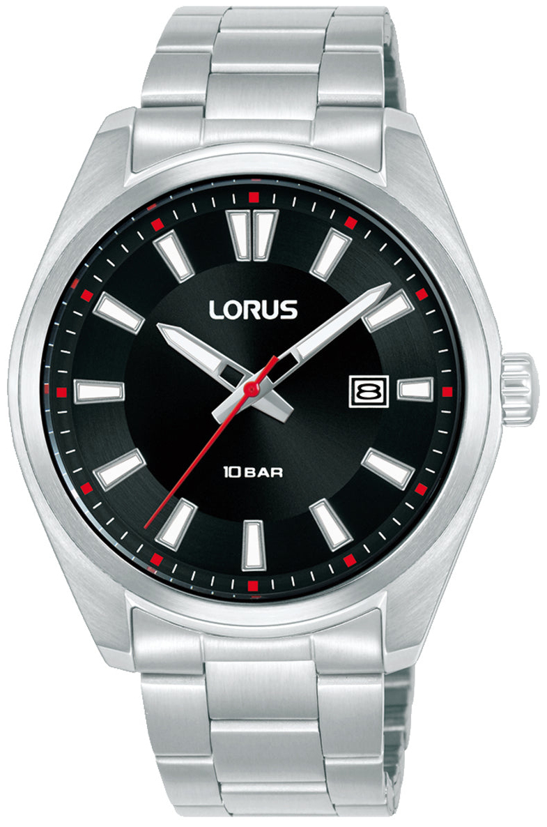 Lorus Herreklokke RH917SX9 Classic Sort/Stål Ø40 mm