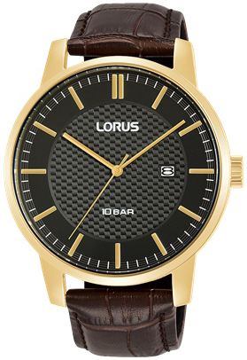Lorus Herreklokke RH980NX9 Classic Sort/Lær Ø42 mm