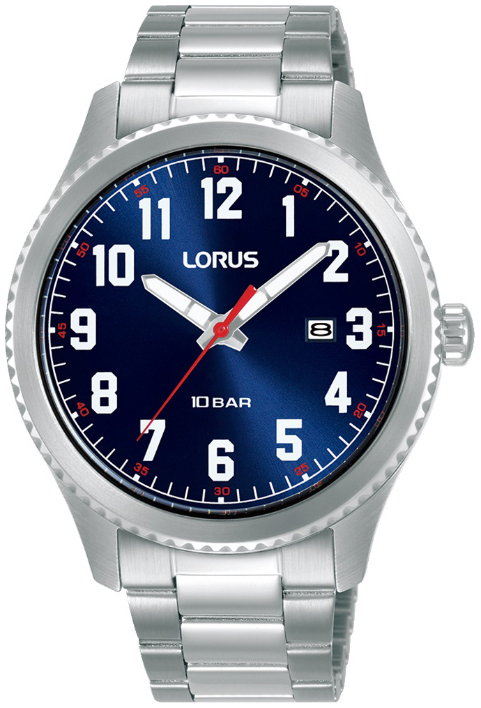 Lorus Herreklokke RH981RX9 Classic Blå/Stål Ø41 mm