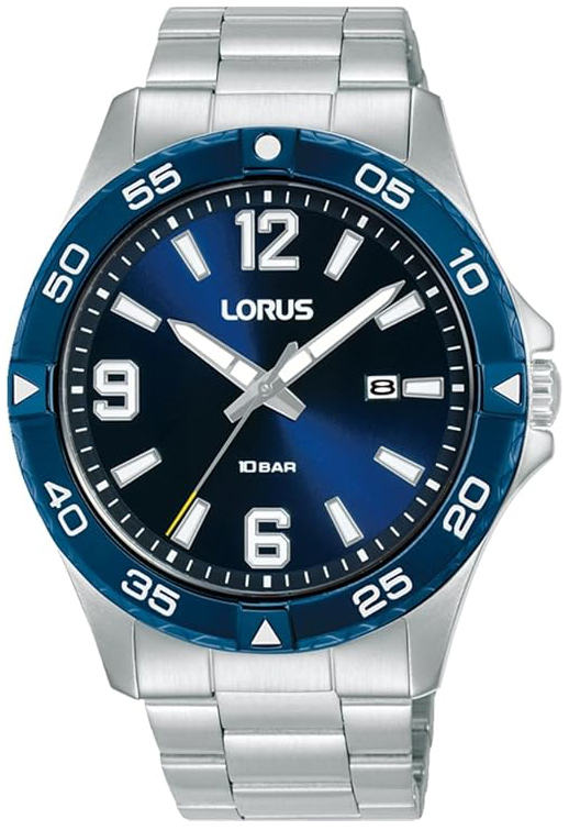 Lorus Herreklokke RH989QX9 Sports Blå/Stål Ø42 mm