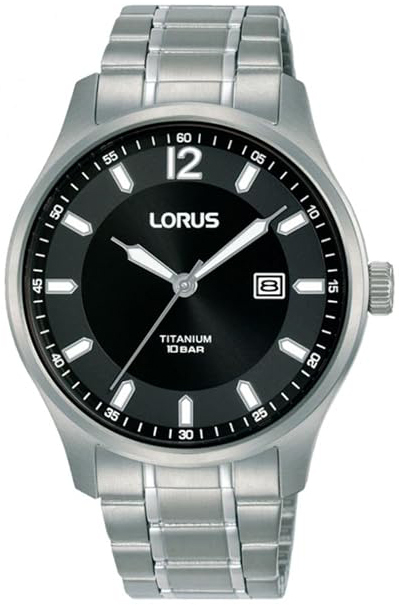 Lorus Herreklokke RH995QX9 Classic Sort/Titan Ø40 mm