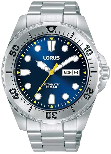 Lorus Herreklokke RL473BX9 Sport Blå/Stål Ø44 mm