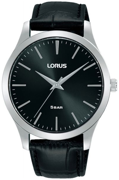 Lorus Herreklokke RRX71HX9 Classic Sort/Lær Ø40 mm