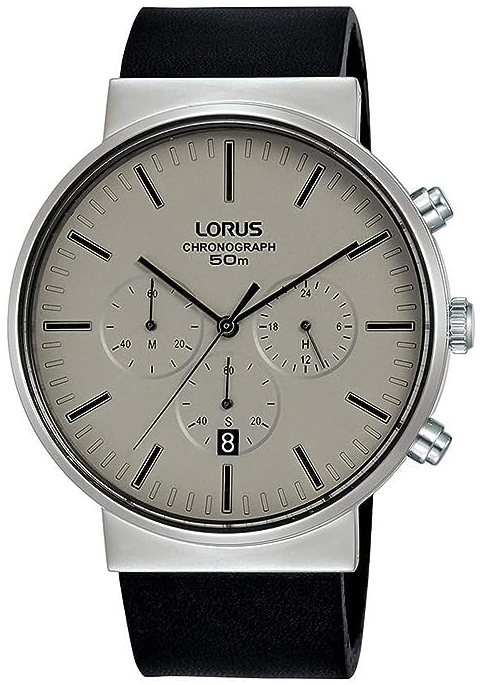 Lorus Herreklokke RT381GX9 Sports Grå/Lær Ø43 mm