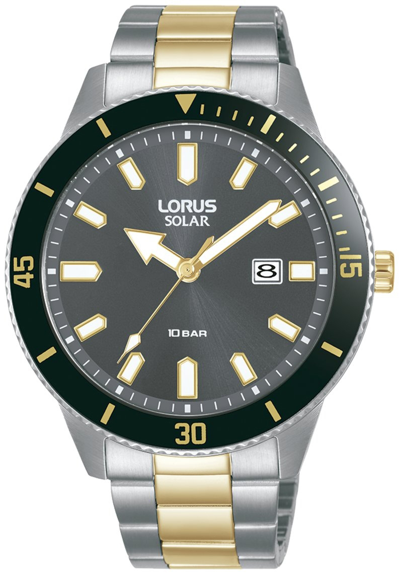 Lorus Herreklokke RX327AX9 Classic Sort/Stål Ø43 mm