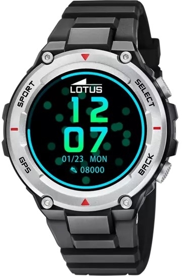Lotus Herreklokke 50024/2 Connected Gummi Ø50.8 mm