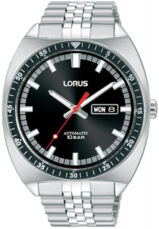Lorus RL439BX9 Classic Sort/Stål Ø43 mm