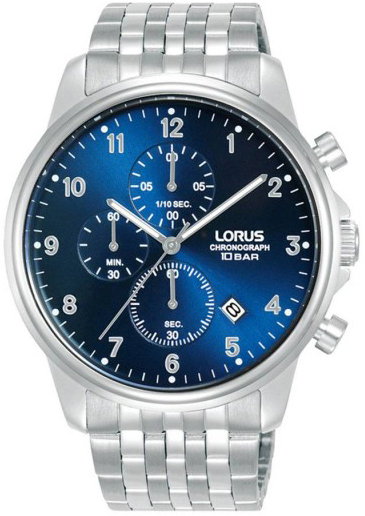 Lorus Herreklokke RM337JX9 Classic Blå/Stål Ø43 mm