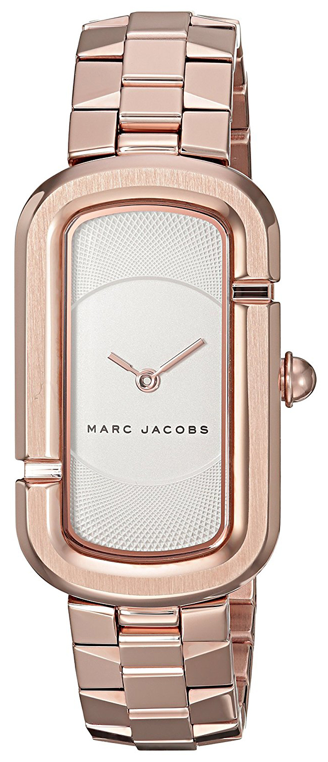 Marc by Marc Jacobs Dress Dameklokke MJ3502 Hvit/Rose-gulltonet stål