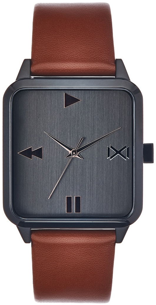 Mark Maddox Herreklokke HC7106-50 Classic Lær 33x44 mm