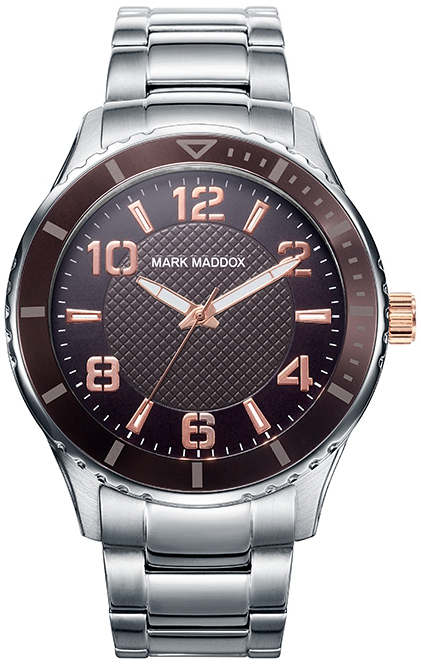 Mark Maddox Herreklokke HM7018-45 Classic Stål Ø42 mm