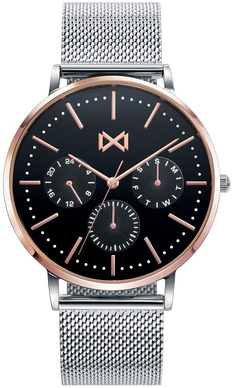 Mark Maddox Herreklokke HM7123-57 Classic Stål Ø41 mm