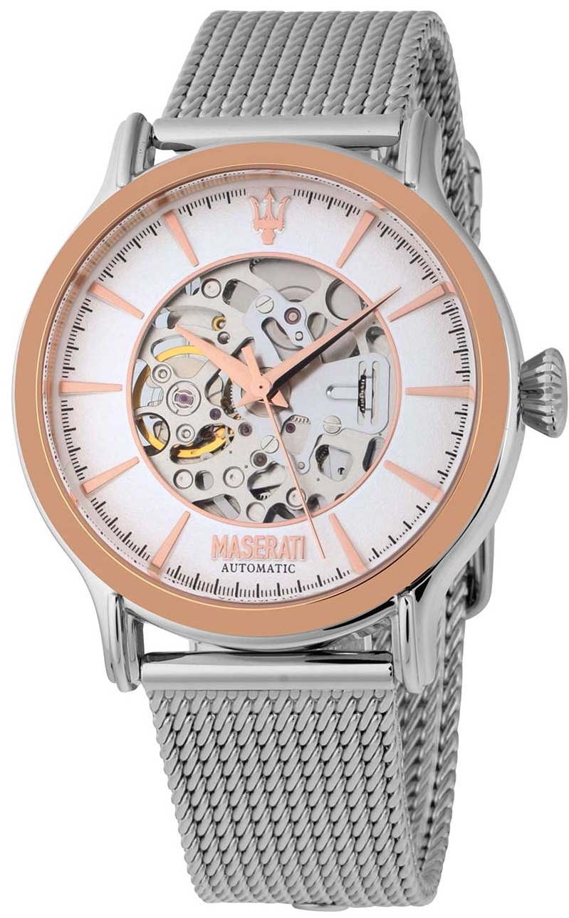 Maserati Herreklokke R8823118005 Epoca Sølvfarget/Stål Ø42 mm
